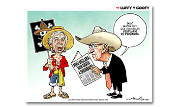 Luffy y Gooffy